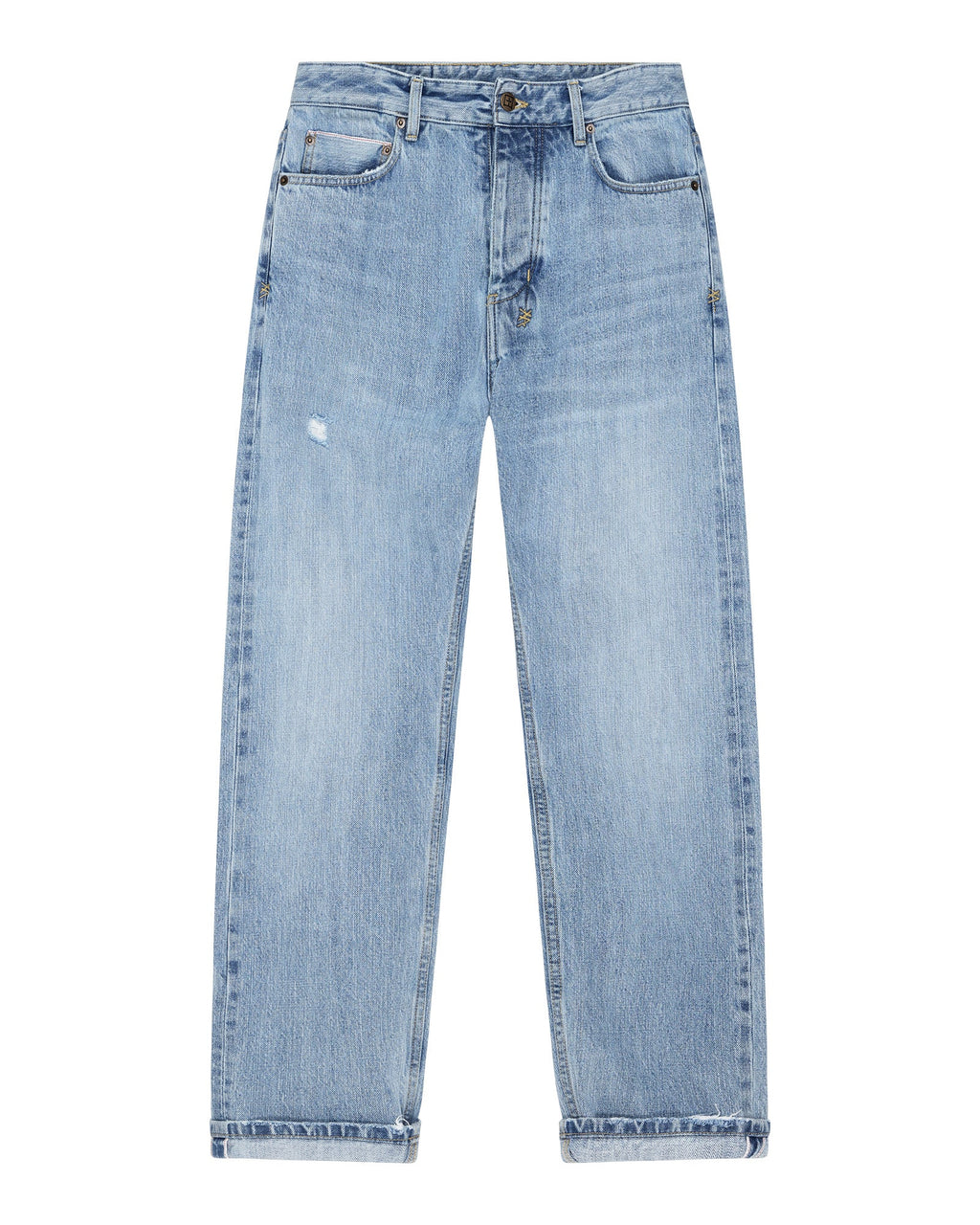 MENS HAZLOW SELVEDGE SYDNEY BLUE DENIM JEANS