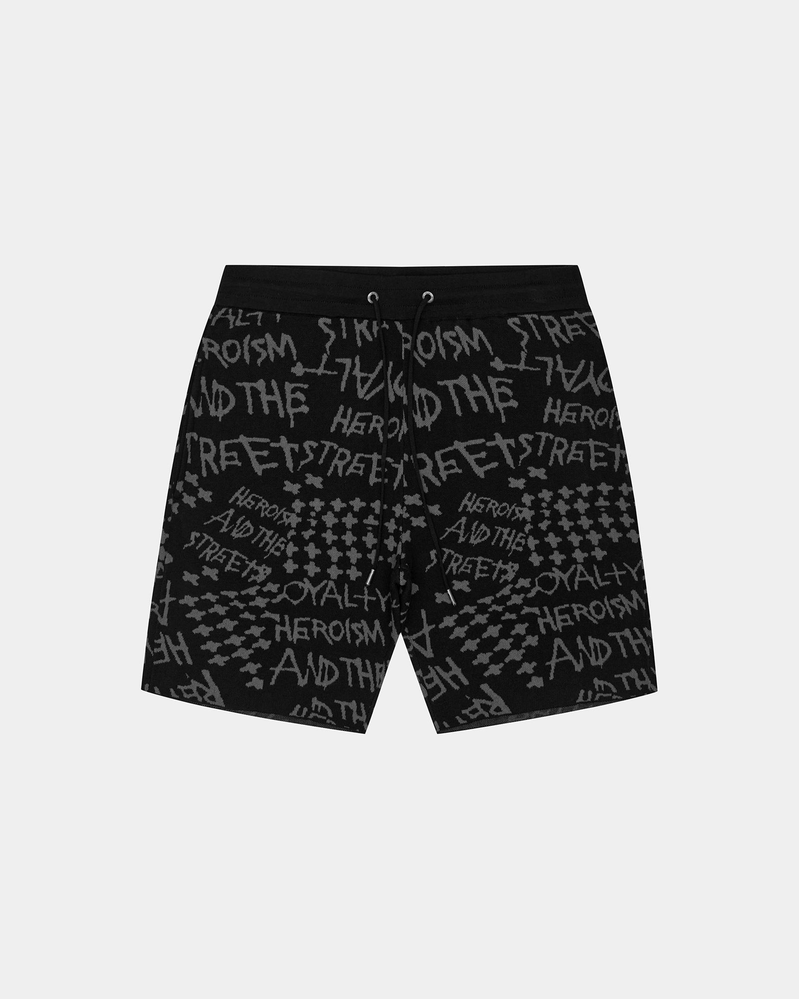 HEROISM KNIT SHORT BLACK