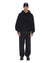 MENS  1999 EKCESS HOODIE JET BLACK OVERSIZED FLEECE