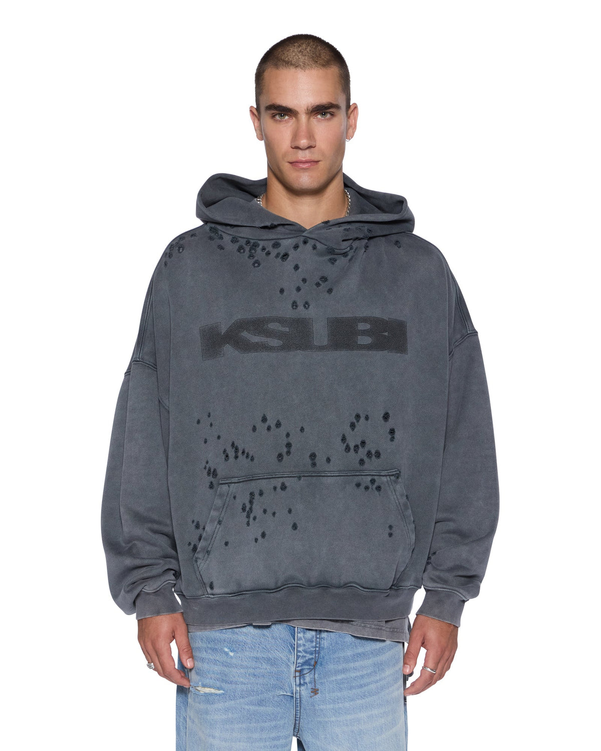 BLASTED EKCESS HOODIE RHINO