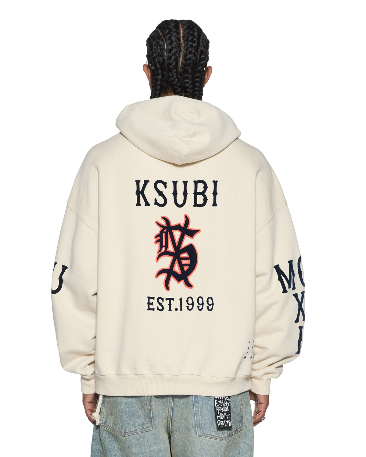 MENS BOLTER EKCESS HOODIE ECRU FLEECE
