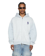 MENS EFFECT EKCESS ZIP HOODIE ICE MIST FLEECE