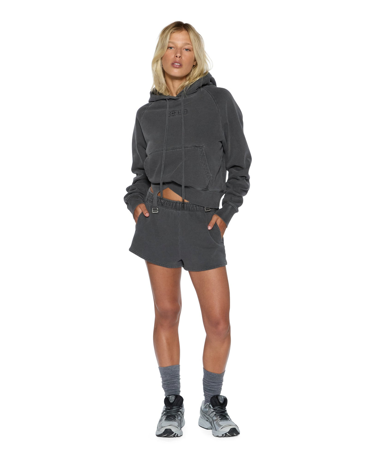 ORIGIN HOODIE CHARCOAL