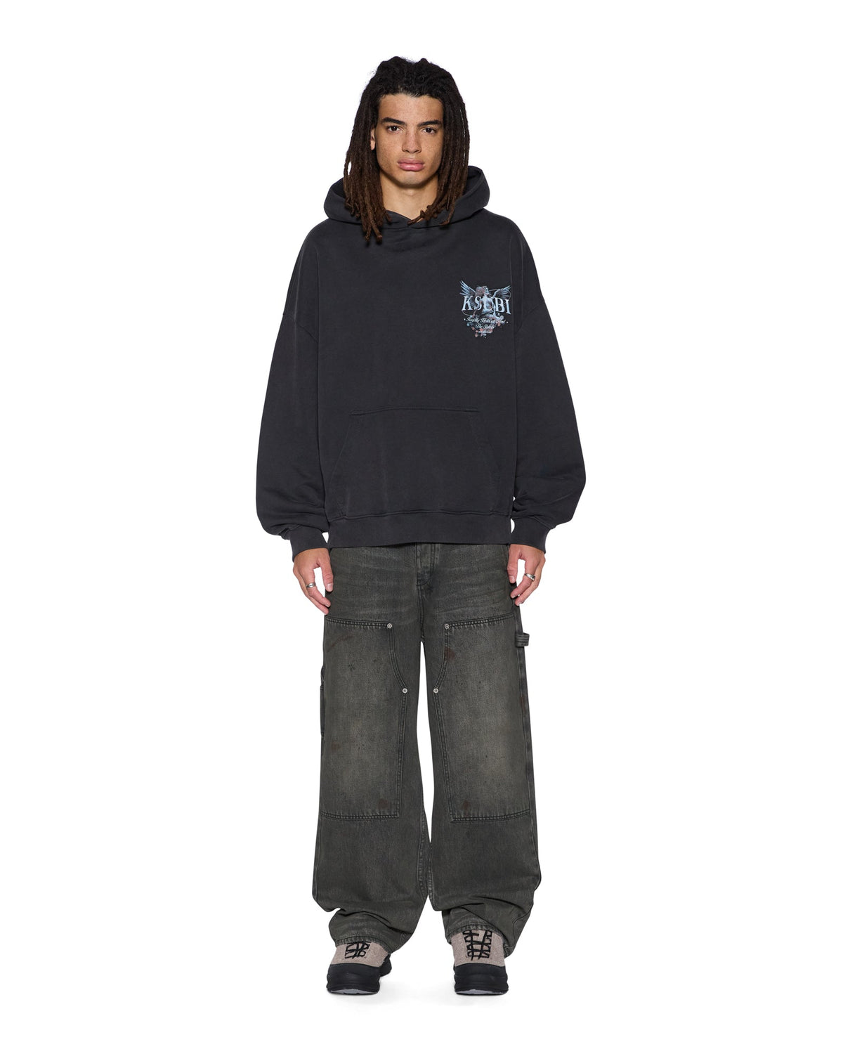 SPIRIT EKCESS HOODIE ACID BLACK