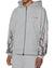 STINGER EKCESS ZIP HOODIE GREY MARLE