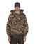 MENS  ZIP THRU HALEN HOODIE CAMO BAGGY FLEECE