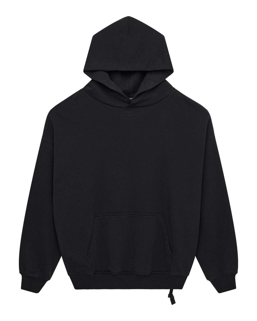 MENS INTRUDER EKCESS HOODIE JET BLACK FLEECE
