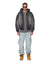 SLOUCH BOMBER JACKET FADED BLACK
