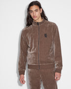 Mens Antidote Track Jacket Olive Regular Jackets - Green