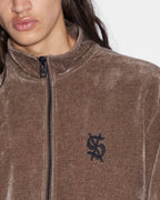 Mens Antidote Track Jacket Olive Regular Jackets - Green