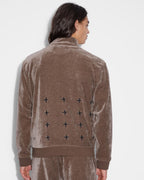 Mens Antidote Track Jacket Olive Regular Jackets - Green