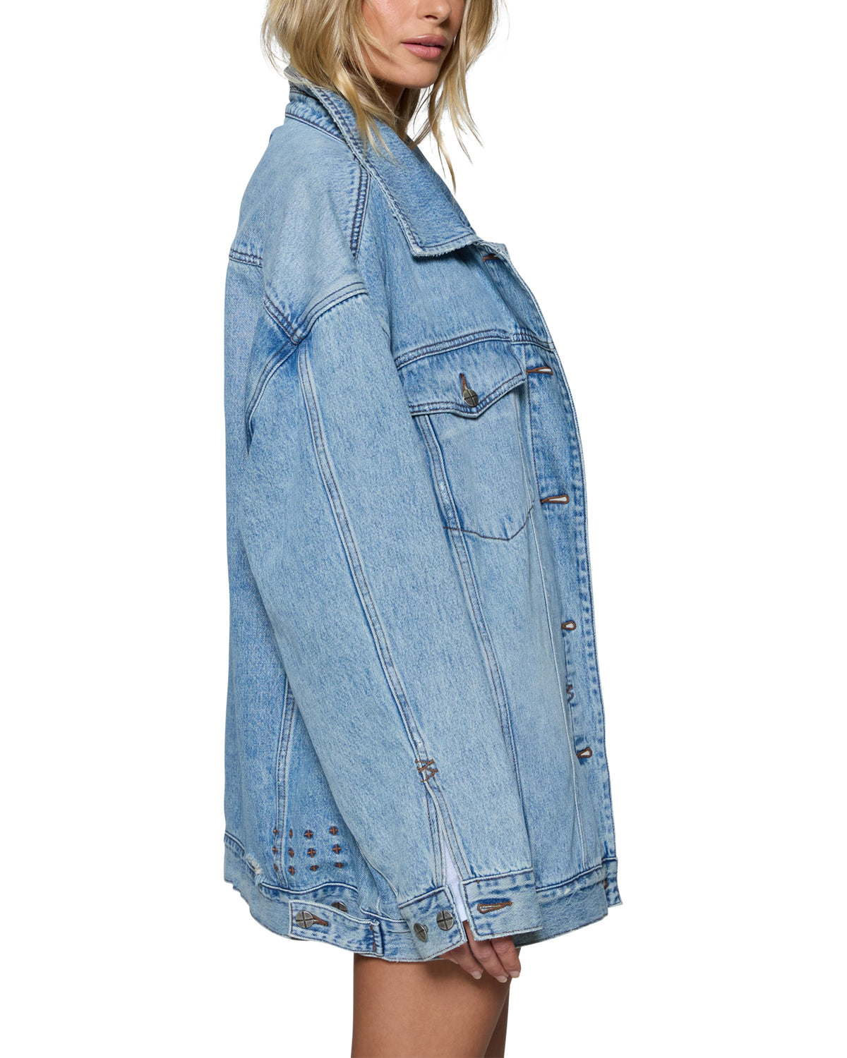 KSUPER OVERSIZED JACKET BABES BLUE