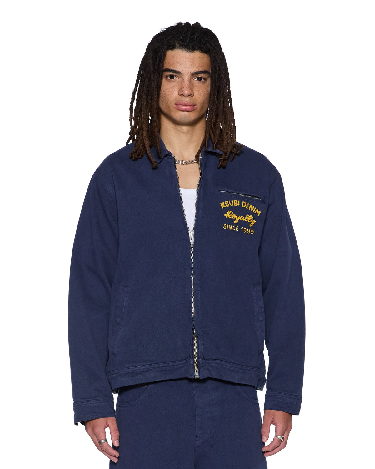 MECHANIK CHAINSTITCH JACKET INK BLUE