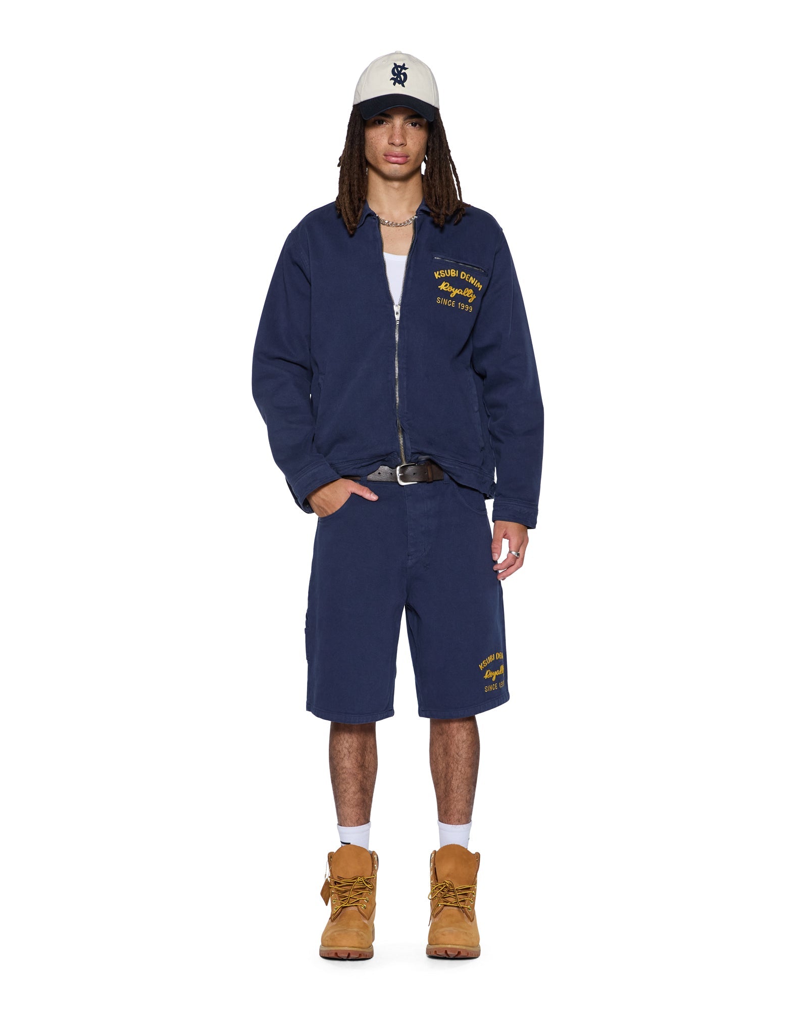 MENS  MECHANIK CHAINSTITCH JACKET INK BLUE REGULAR JACKETS