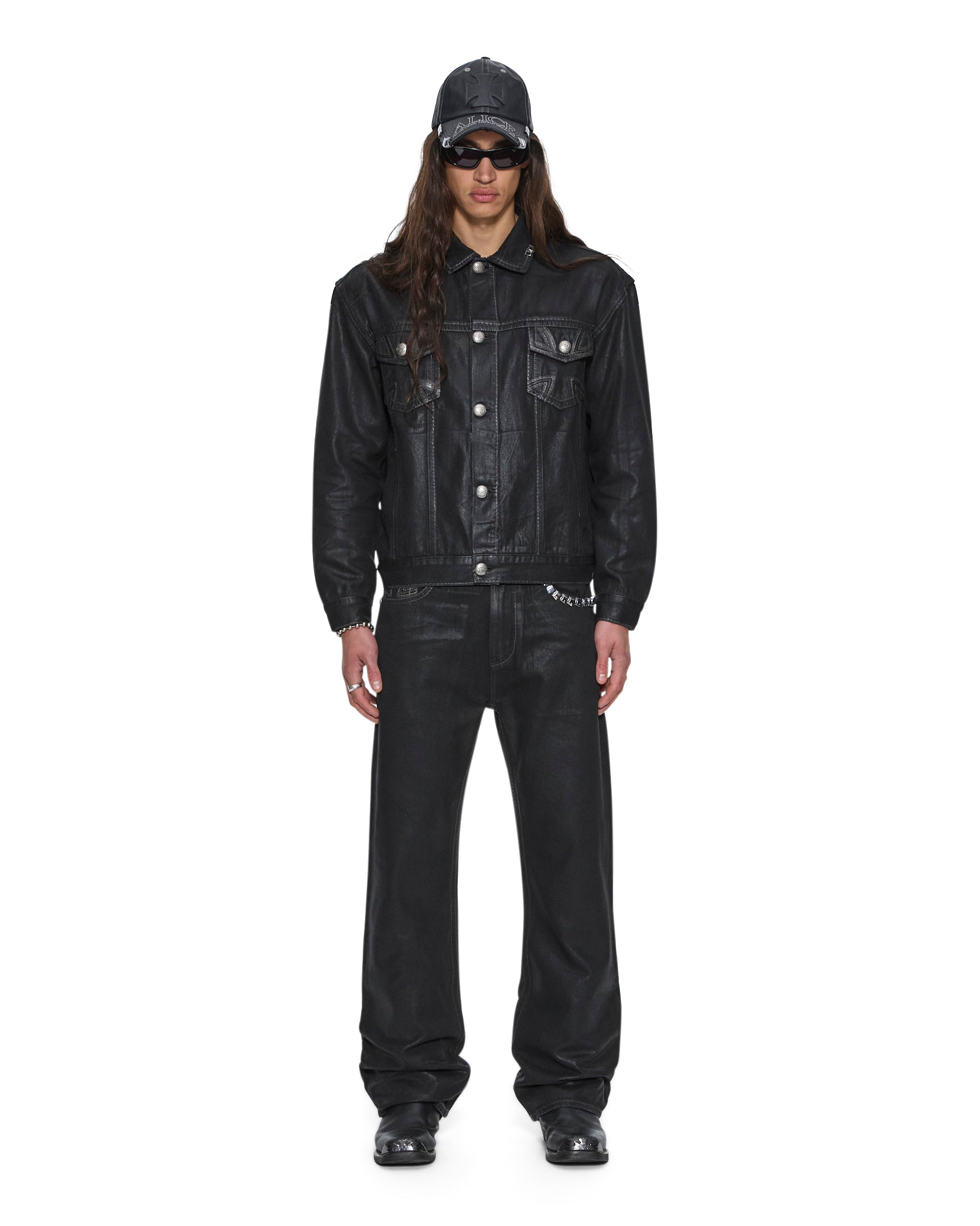 MENS  KSUBI X ALICE HOLLYWOOD OH G JACKET BLACK WAX REGULAR JACKETS