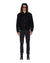 MENS  OH G JACKET FLOCKED BLACK OVERSIZED JACKETS