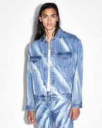 Mens Oh G Jacket Kaos Oversized Jackets - Denim