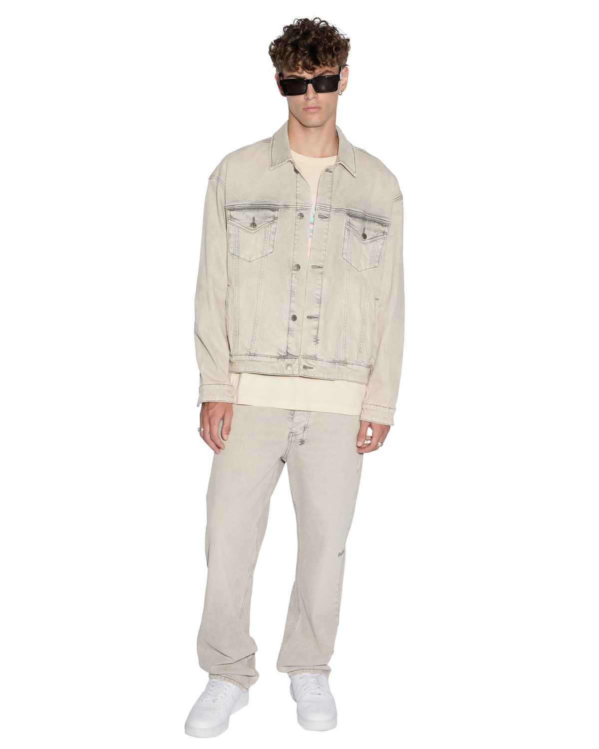 Mens Oh G Jacket Pluto Oversized Jackets - Grey