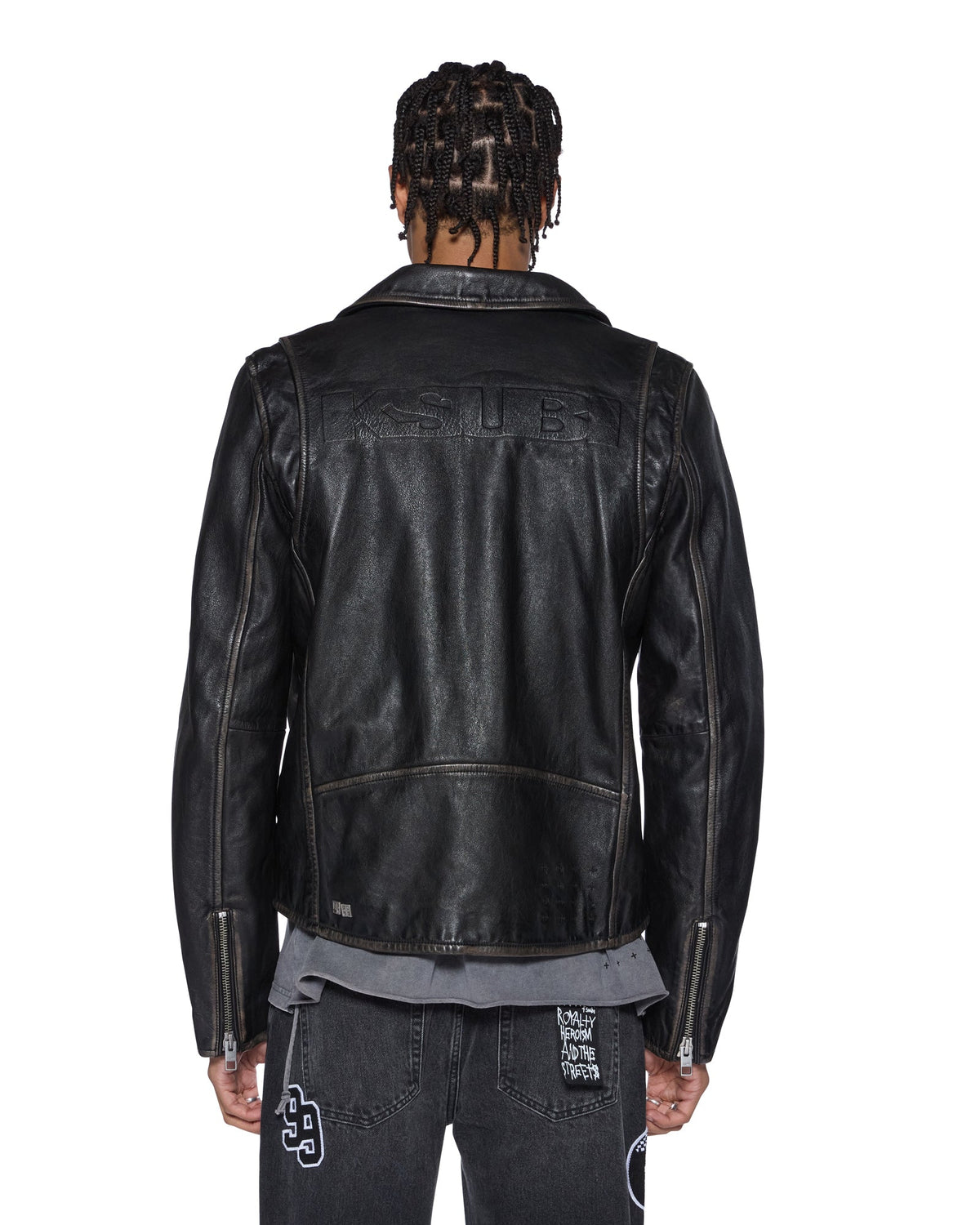 SOTT CAPITOL LEATHER JACKET BLACK