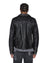 MENS  SOTT CAPITOL LEATHER JACKET BLACK REGULAR JACKETS