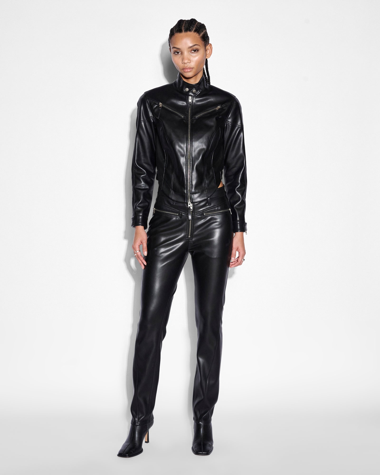 WOMENS  VIVIENNE JACKET BLACK SLIM JACKETS
