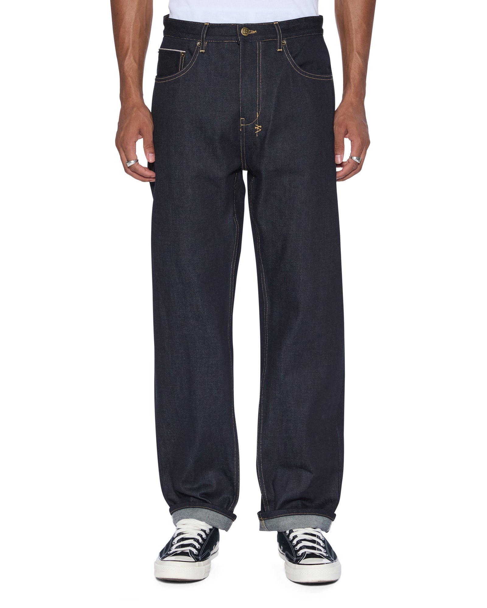 ANTI K SELVEDGE RAW BLUE