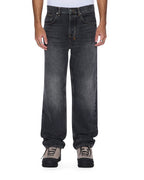 MENS ANTI K VILLAIN GREY DENIM JEANS