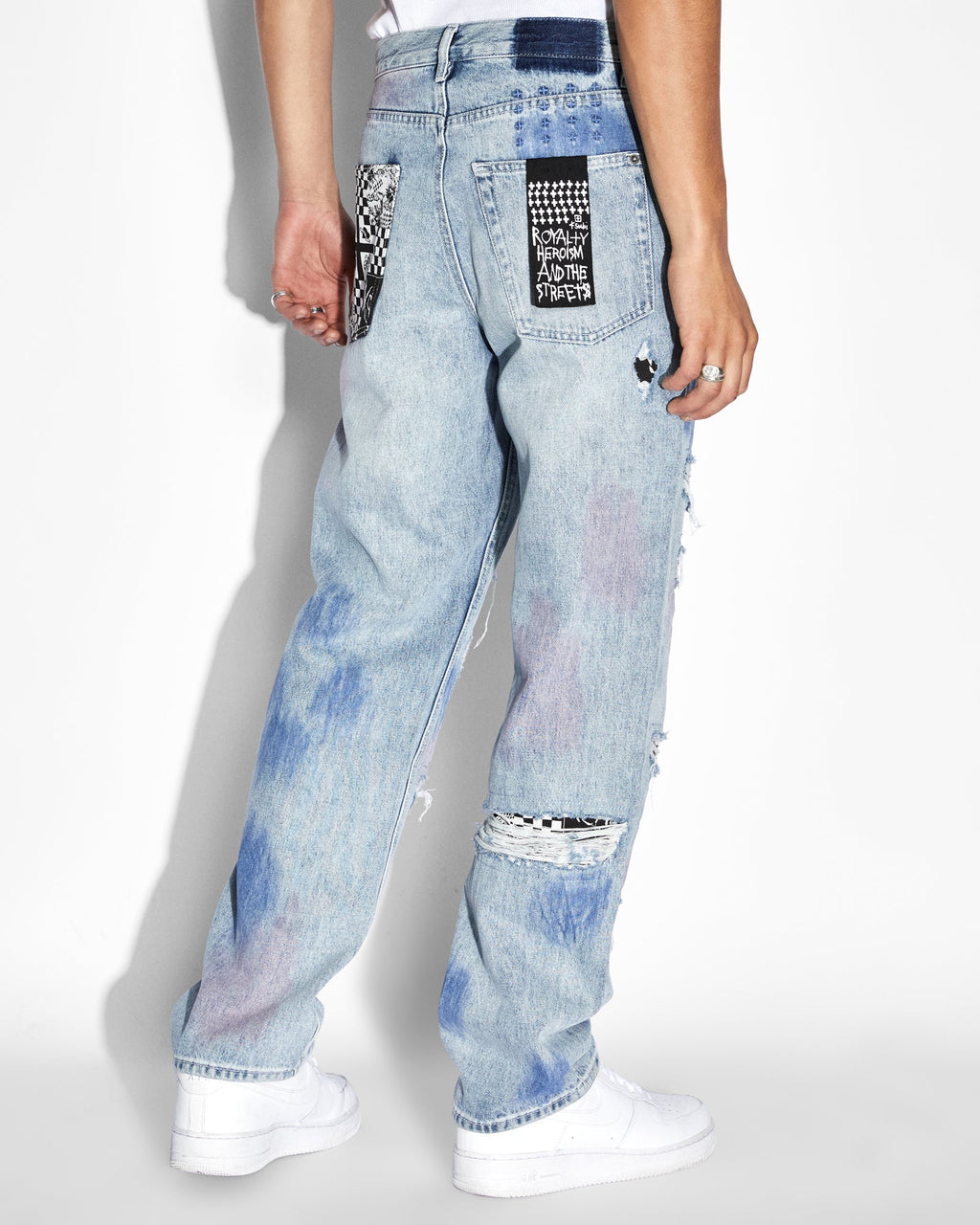 MENS ANTI K STREETS KOLOR DENIM JEANS