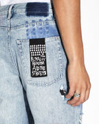 MENS ANTI K STREETS KOLOR DENIM JEANS