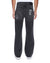 MENS  BRONKO ROADHOUSE BLACK PATCHED BOOTCUT DENIM JEANS