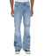 MENS  BRONKO STRIKER PATCHED BOOTCUT DENIM JEANS