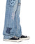 MENS  BRONKO STRIKER PATCHED BOOTCUT DENIM JEANS
