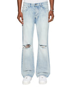 Mens Bronko Legacy Bootcut Denim Jeans - Denim