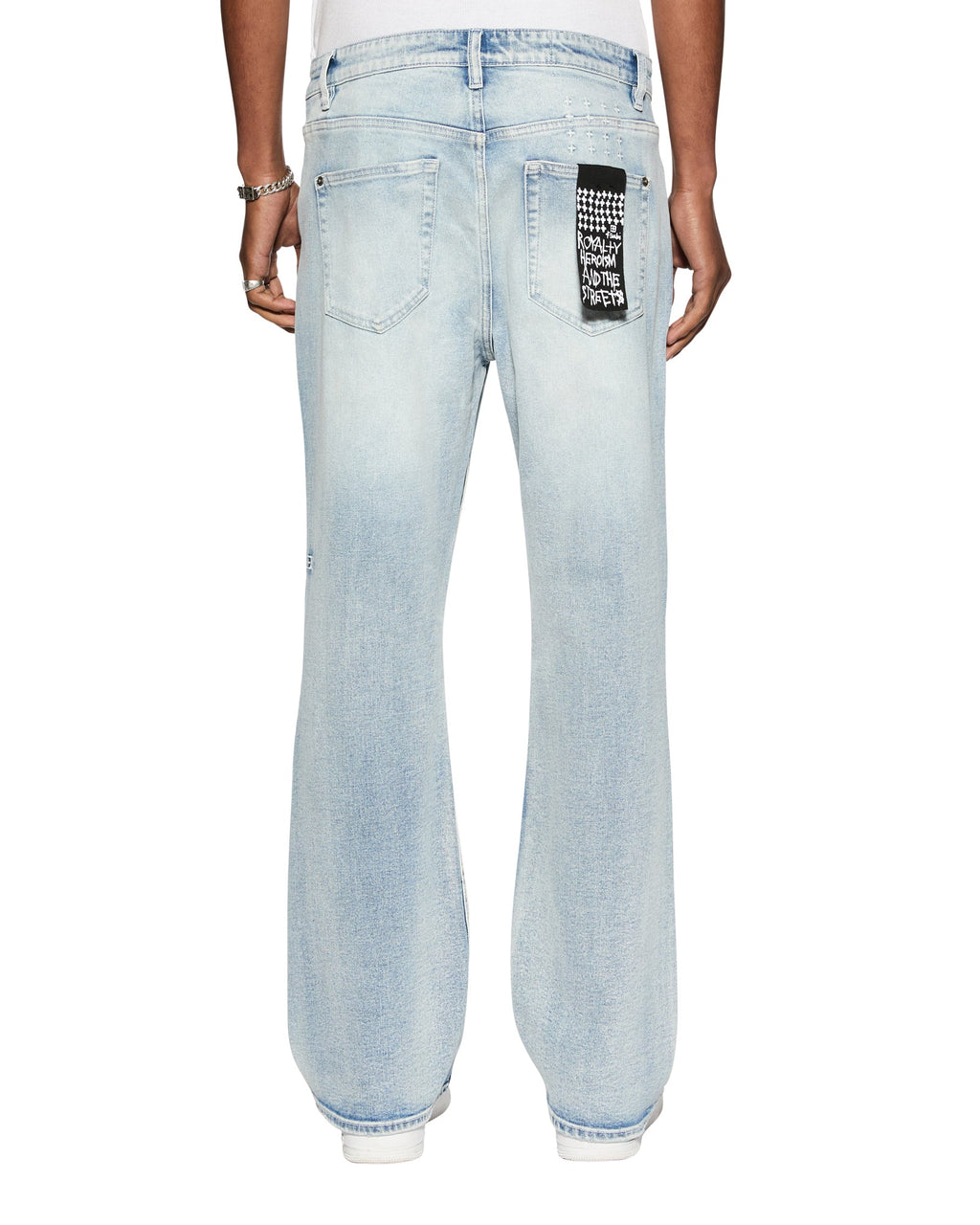 Mens Bronko Legacy Bootcut Denim Jeans - Denim