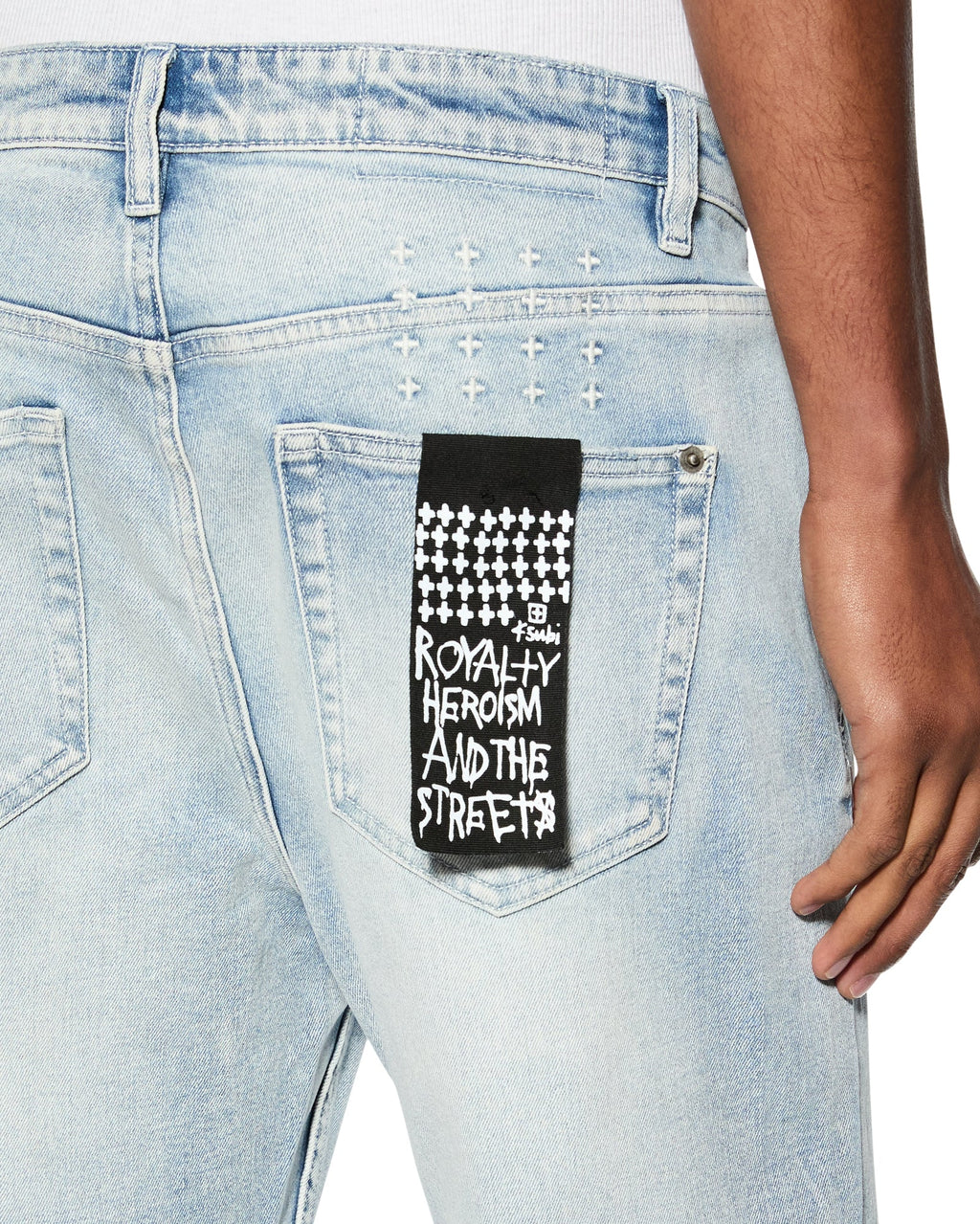 Mens Bronko Legacy Bootcut Denim Jeans - Denim