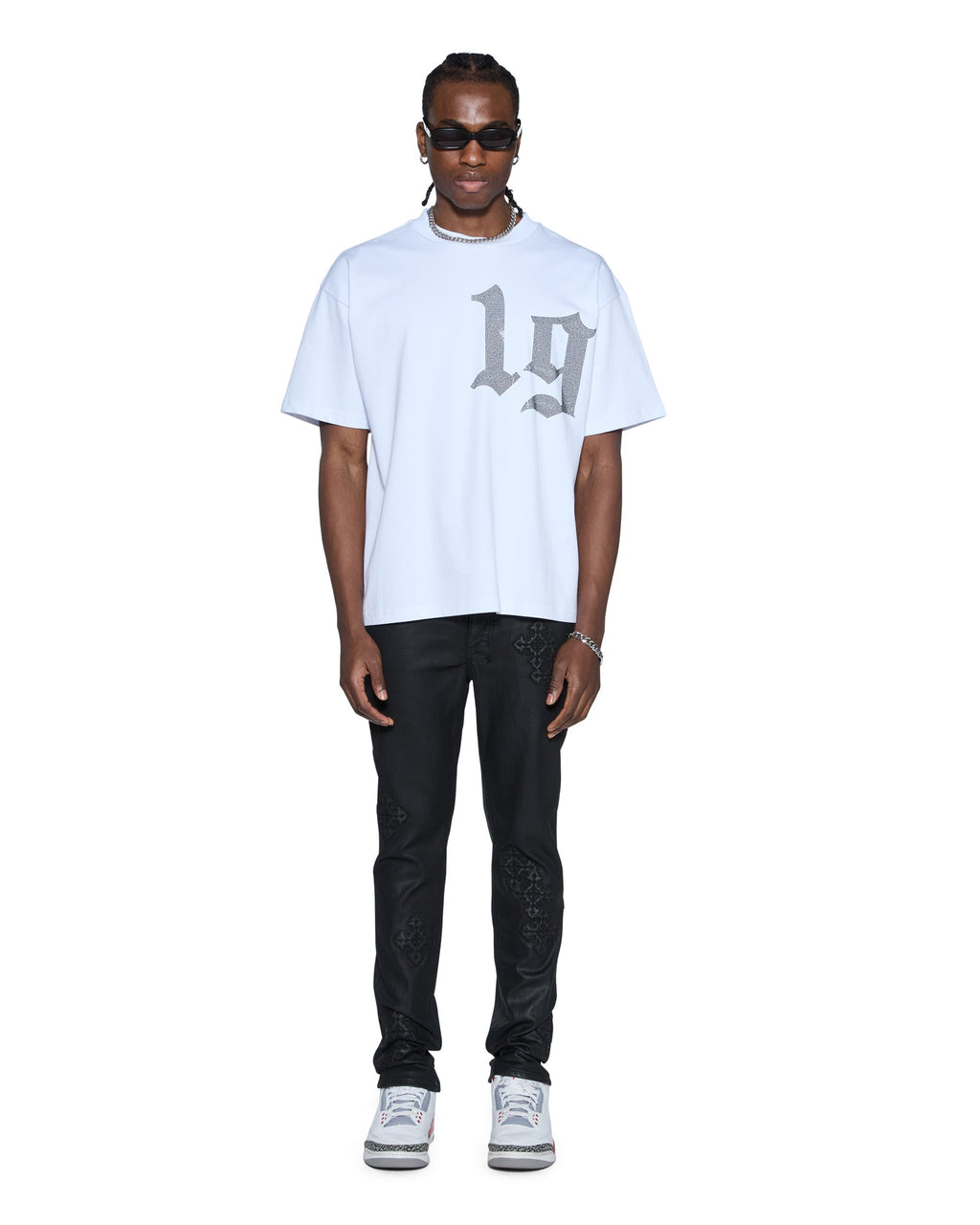 Mens Chitch Backstage Stardom Slim Denim Jeans - Black