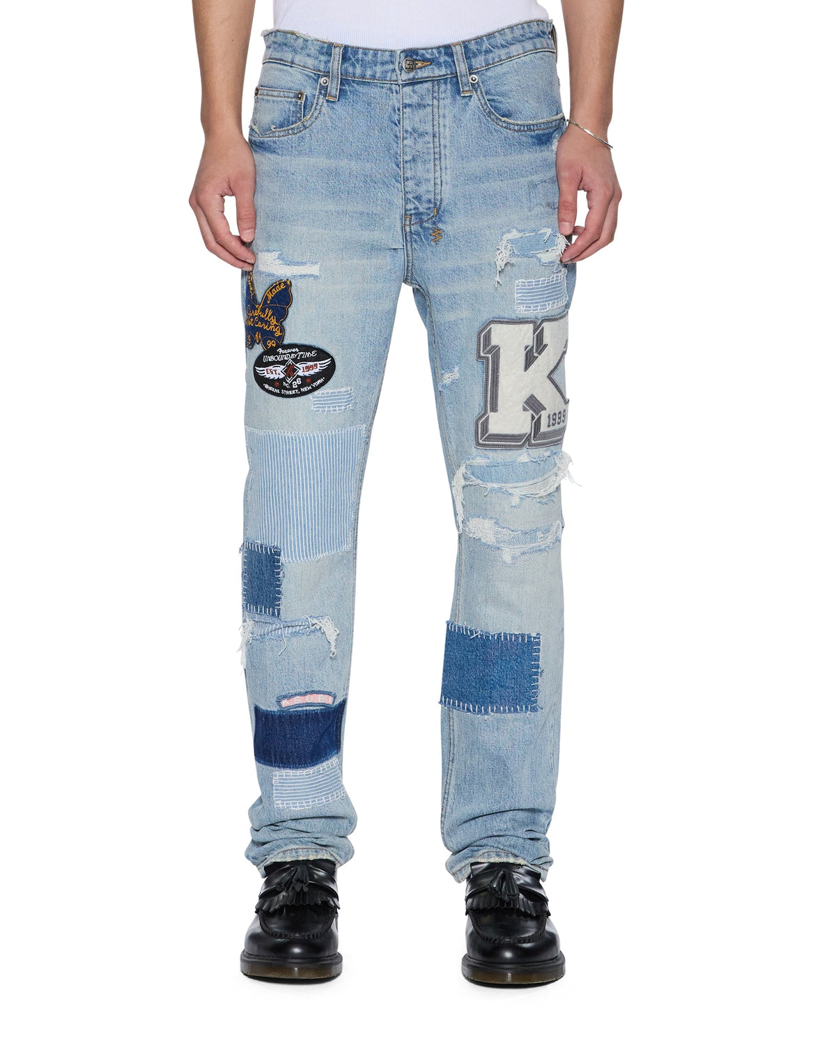 MENS CHITCH MANHATTAN REPAIR DENIM JEANS