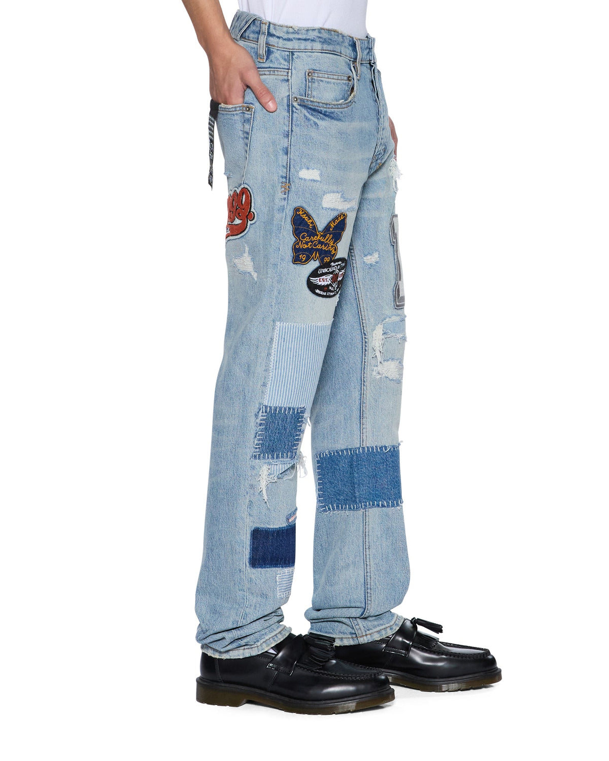 MENS CHITCH MANHATTAN REPAIR DENIM JEANS