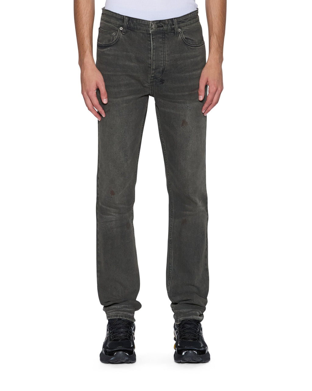 MENS CHITCH MEKANIK GREY DENIM JEANS