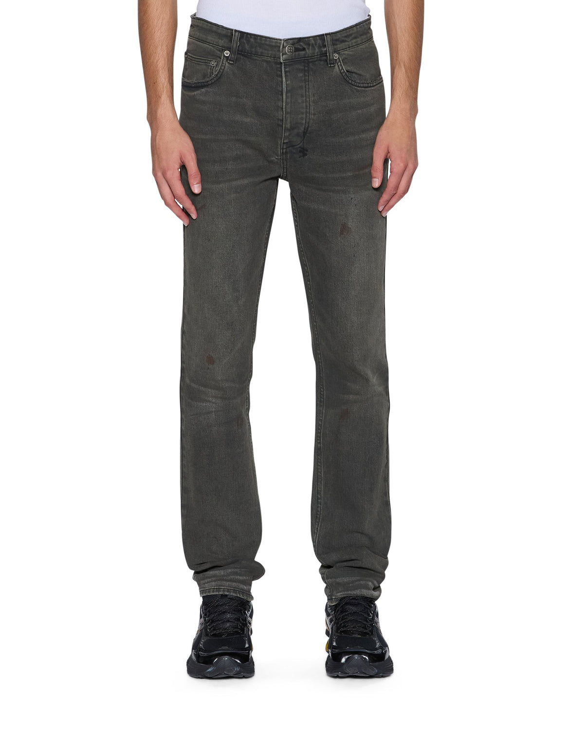 MENS CHITCH MEKANIK GREY DENIM JEANS