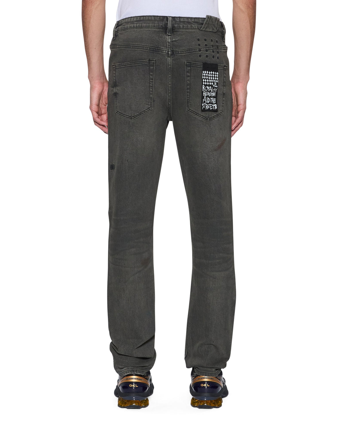 MENS CHITCH MEKANIK GREY DENIM JEANS