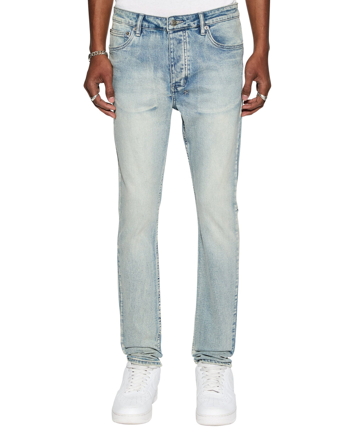 MENS CHITCH PUNK BLUE DENIM JEANS