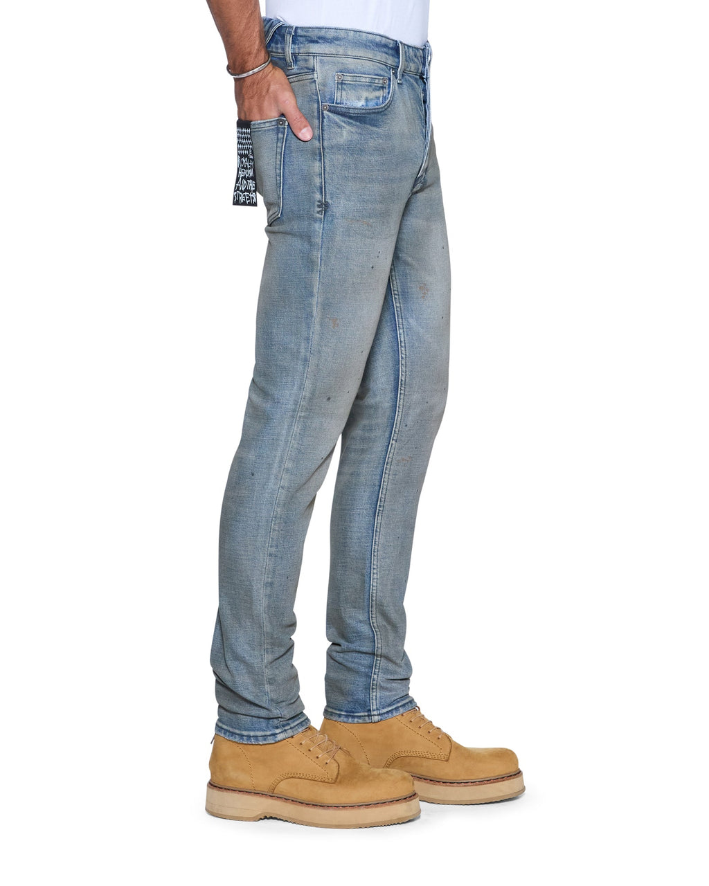 MENS CHITCH WORKSHOP BLUE DENIM JEANS
