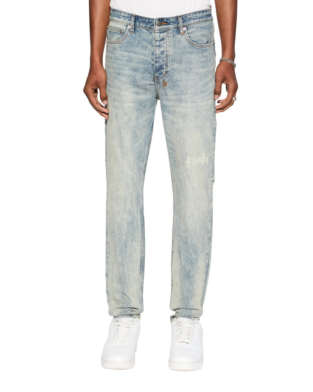 Mens Chitch Stairway Slim Denim Jeans - Denim