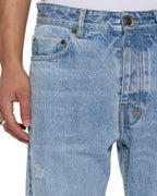 MENS HAZLOW SELVEDGE SYDNEY BLUE DENIM JEANS