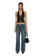 WOMENS LOW RIDER SANDSTORM DENIM JEANS