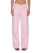 WOMENS LOW RIDER JEAN CARPENTER QUARTZ DUST DENIM JEANS