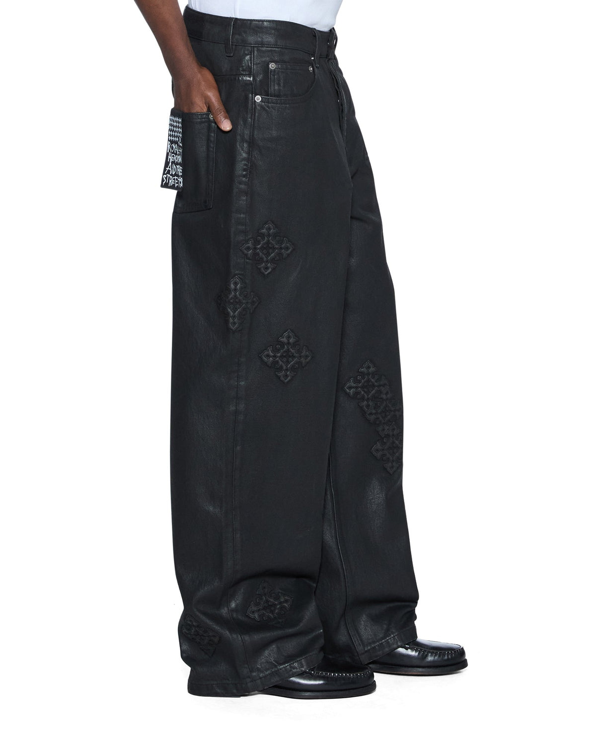 Mens Maxx Backstage Stardom Relaxed Denim Jeans - Black