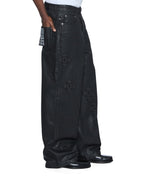Mens Maxx Backstage Stardom Relaxed Denim Jeans - Black