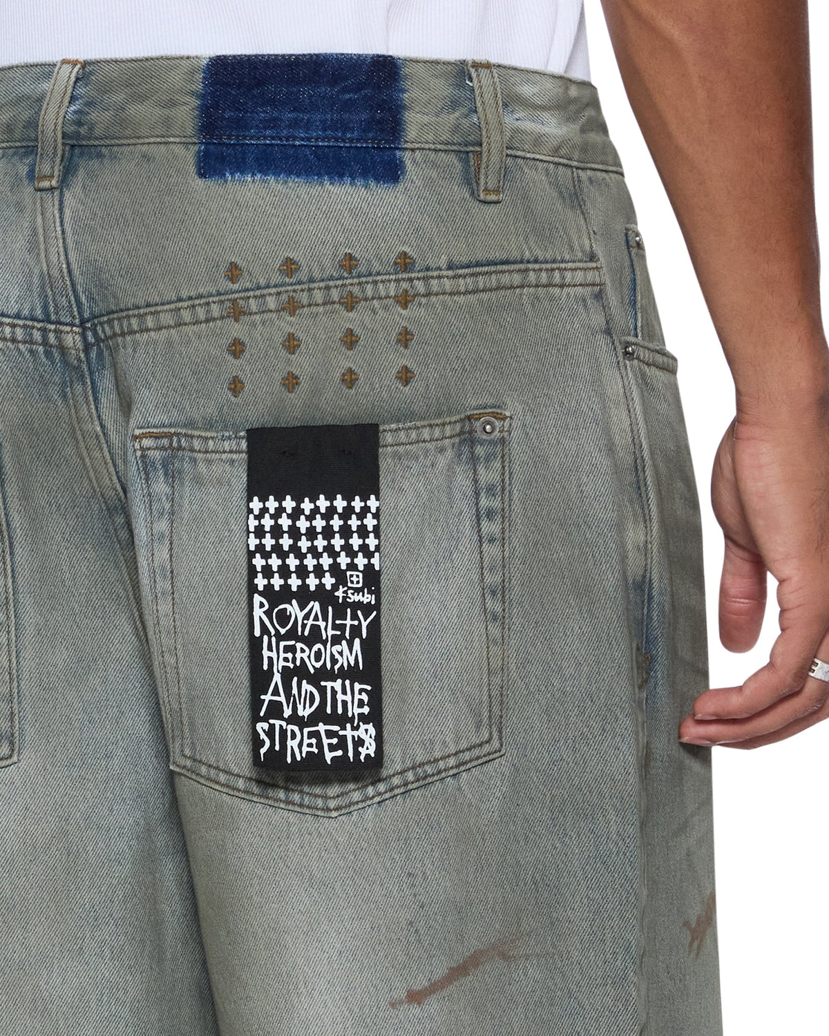 MENS MAXX GREASER DENIM JEANS